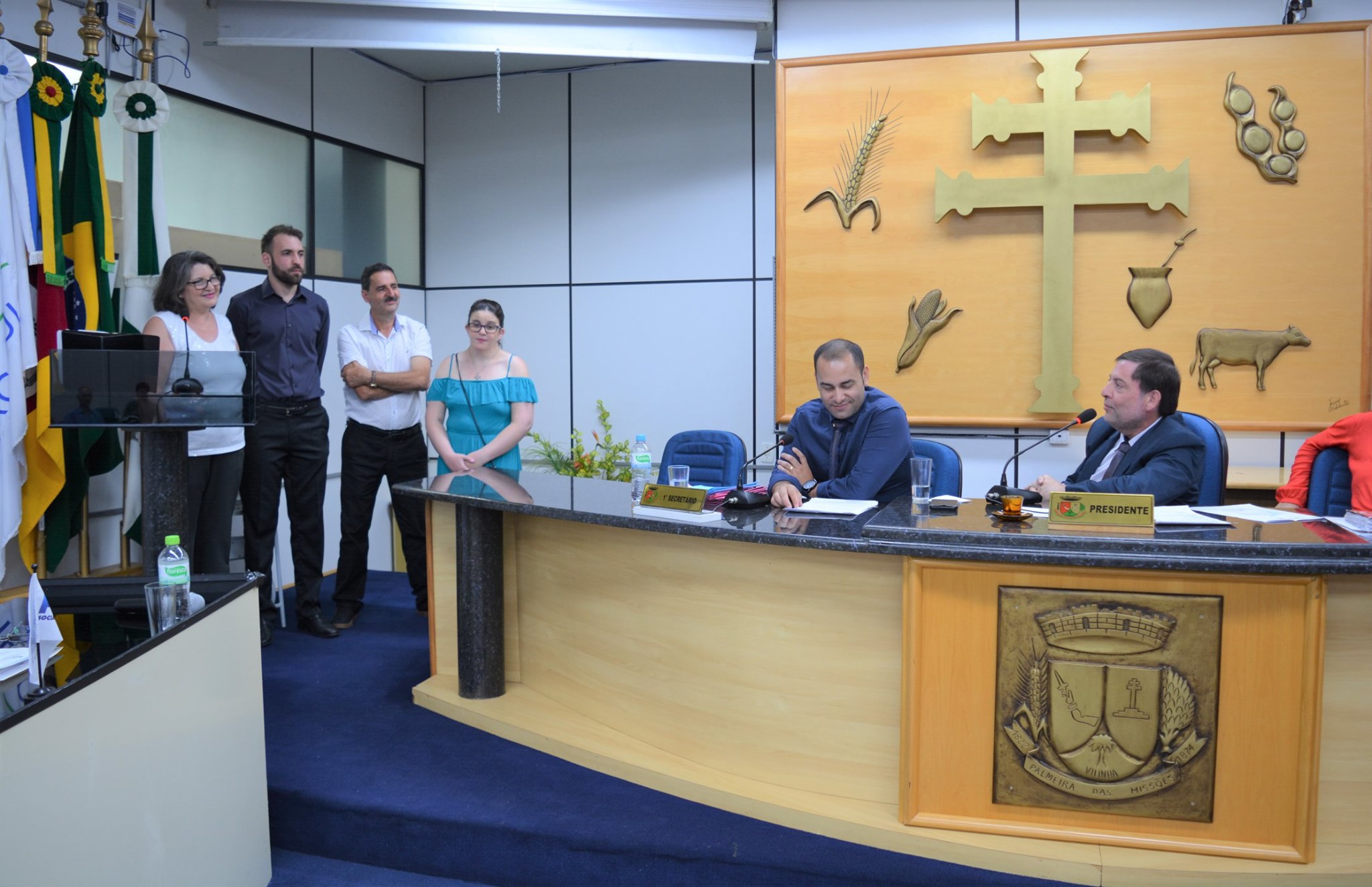 Família Mattana recebe Homenagem na Tribuna da Casa