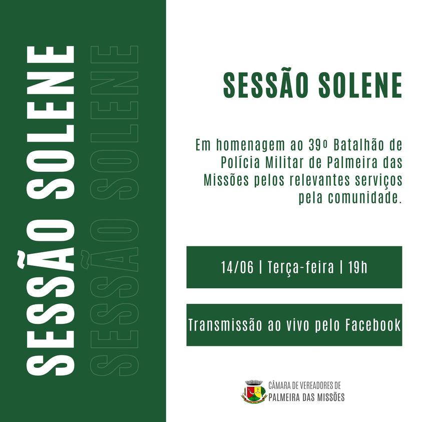 Sessão Solene nº 004/2022