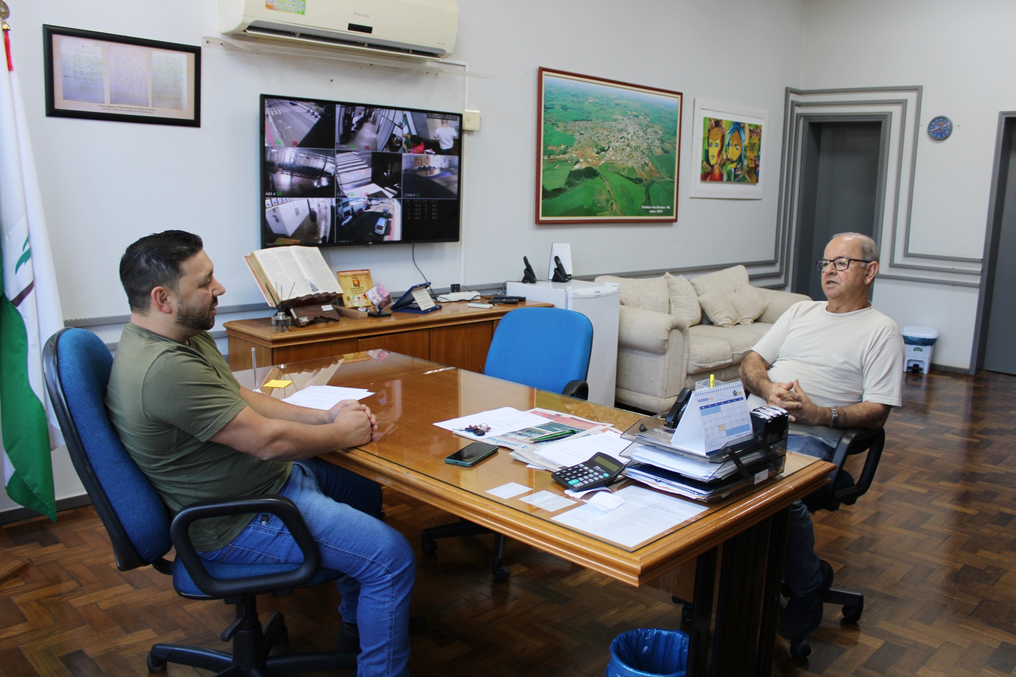 Visita ao Legislativo Municipal